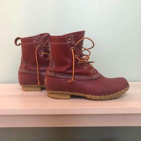 red ll bean boots